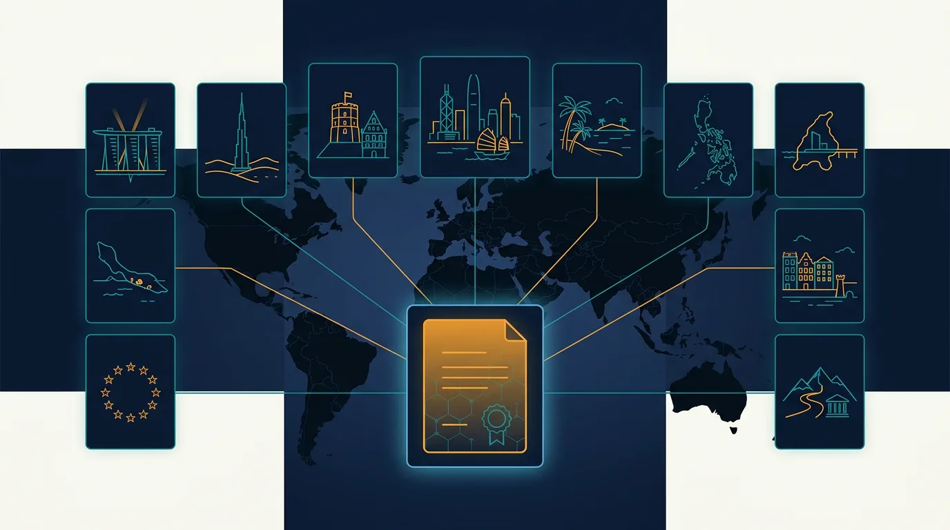 Giấy Phép Sàn Giao Dịch Crypto: So Sánh 10 Quốc Gia Phổ Biến
